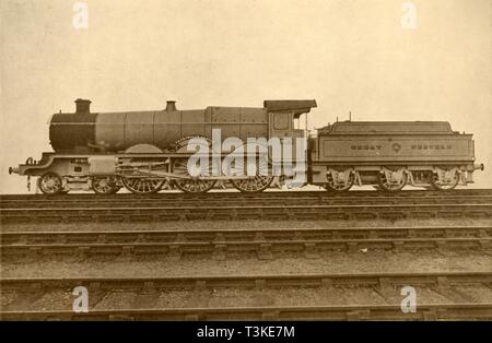 'The 'Caerphilly Castle' (4-6-0), Great Western Railway', 1930. Creator: Unknown. Stock Photo