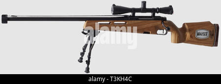 SERVICE WEAPONS, GERMANY AFTER 1945, rifle with scope and bipod, Mauser, Additional-Rights-Clearance-Info-Not-Available Stock Photo