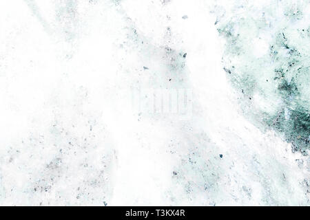 Marble texture. White, light gray, green colors. High quality print. Stock Photo