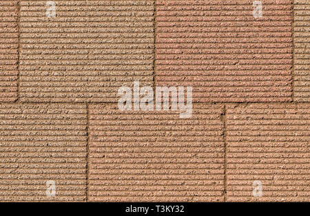 Brownish floor tiles with stripes as abckground Stock Photo