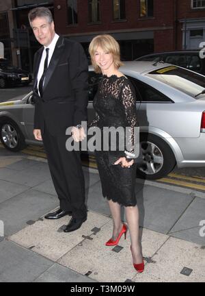 Manchester,Uk Helen Worth arrives for Event with Husband credit Ian Fairbrother/Alamy Stock Photos Stock Photo