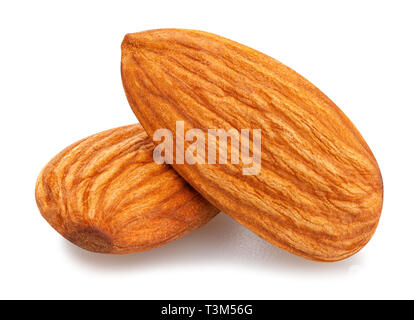 almond path isolated Stock Photo