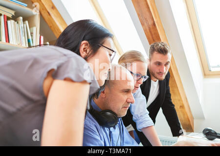 Creative software developer team together in strategy planning and development Stock Photo