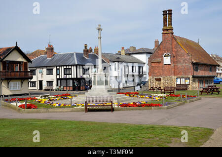 The 16th Century Moot Hall in the Suffolk Coastal Town of Aldeburgh Stock Photo