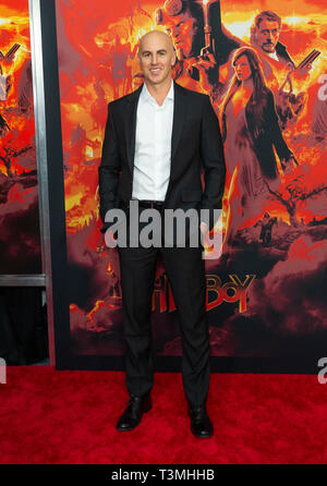 Douglas Tait attends the 'Hellboy' New York Screening at AMC Lincoln