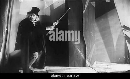 The Cabinet of Dr Caligari vintage movie Stock Photo