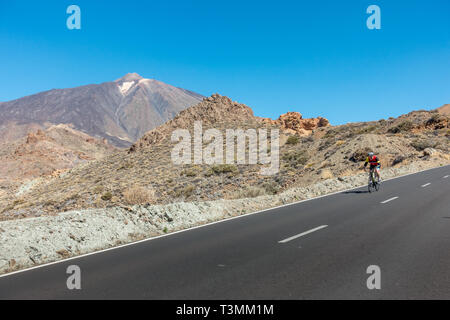 On the TF-21 road in Tenerife one can witness the beauty of the eroded ...