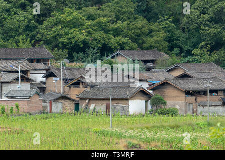 Traditional town of Shigu, Yulong County, Yunnan, China Stock Photo