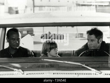 Actors Harry Belafonte and John Travolta in the movie White Man's Burden, 1995 Stock Photo