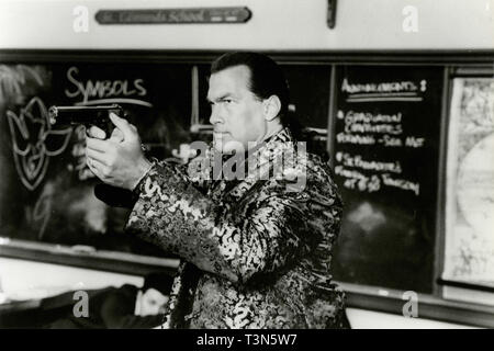 Actor Steven Seagal in the movie The Glimmer Man, 1996 Stock Photo