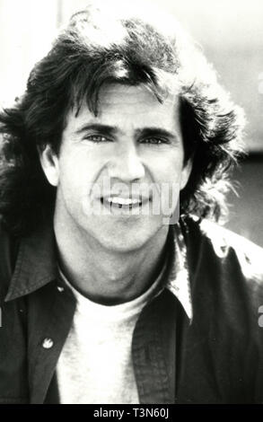 Actor Mel Gibson in the movie Lethal Weapon 3, 1992 Stock Photo