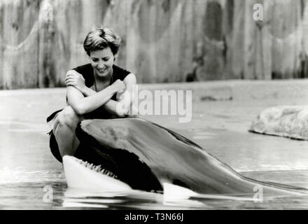 Actress Lori Petty in the movie Free Willy, 1993 Stock Photo