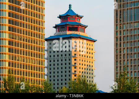 Hotel Beijing Palace Soluxe, Astana, Kazakhstan Stock Photo