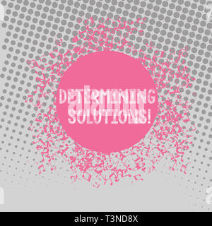 Text sign showing Determining Solutions. Business photo text identifying business needs and determining solutions Disarrayed and Jumbled Musical Notes Stock Photo