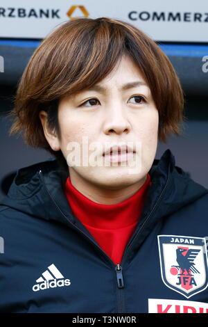 Sakiko Ikeda (JPN), APRIL 9, 2019 - Football / Soccer : International Friendly match between Germany 2-2 Japan at the Benteler-Arena in Paderborn, Germany. (Photo by Mutsu Kawamori/AFLO) Stock Photo