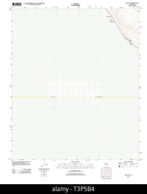 USGS TOPO Map California CA Salton 20120516 TM Restoration Stock Photo