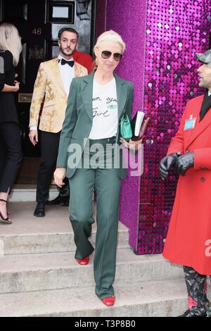 Guests seen leaving Annabels after International women day breakfast  Featuring: Tamara Beckwith Where: London, United Kingdom When: 08 Mar 2019 Credit: Michael Wright/WENN.com Stock Photo