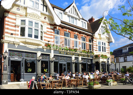 The Crown & Greyhound Pub, Dulwich Village, Dulwich, London Borough of Southwark, London, Greater London, England, United Kingdom Stock Photo