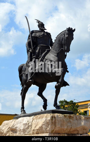 Tirana, part 2, Skanderbeg square Stock Photo