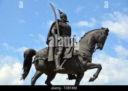 Tirana, part 2, Skanderbeg square Stock Photo