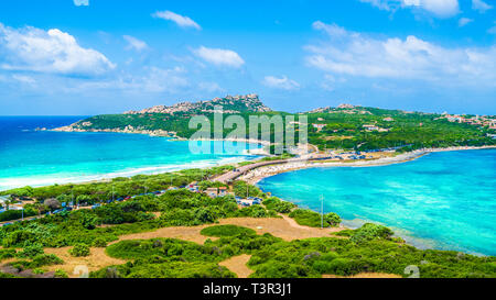 Landscape With Rena Di Levante And Rena Di Ponente Beach Capo Testa landscape-with-rena-di-levante-and-rena-di-ponente-beach-capo-testa