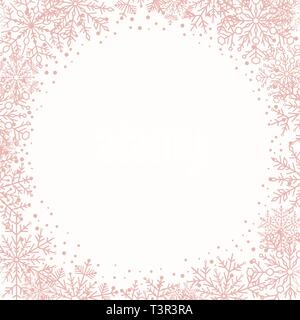 Winter Vector Greeting Card Stock Vector