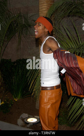 LAS VEGAS, NV. December 09, 2002: NICK CANNON at the 2002 Billboard Music Awards at the MGM Grand, Las Vegas. Stock Photo