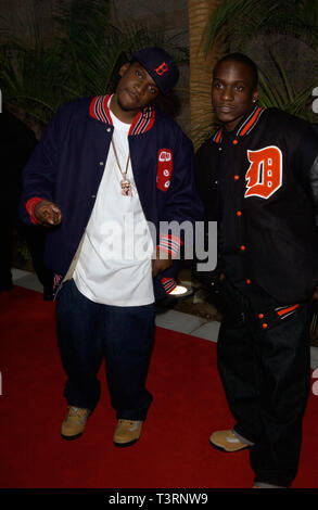 LAS VEGAS, NV. December 09, 2002: CLIPSE at the 2002 Billboard Music Awards at the MGM Grand, Las Vegas. Stock Photo