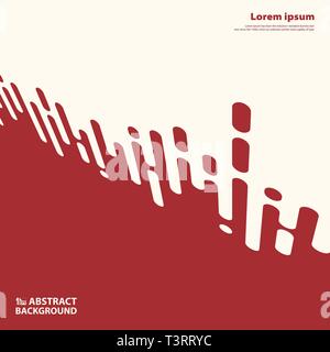 Abstract red color decorating stripe lines mesh presentation background. You can use for ad, poster, cover artwork. illustration vector eps10 Stock Vector