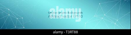 Chemistry wide banner concept copy space vector layout Stock Vector