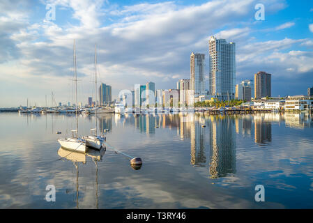 Port of Manila at manila bay, philippines Stock Photo