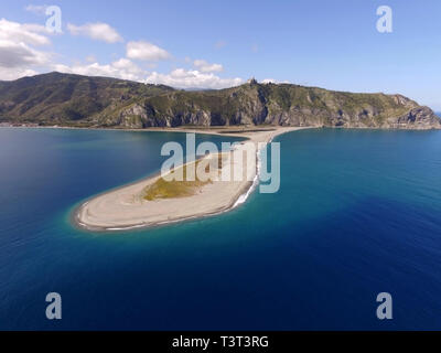 Italy, Sicily, Tindari, Marinello Lakes Stock Photo