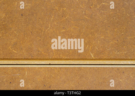 Laminate Flooring Pressed Wooden Board Texture. Construction Material - Rough Base of Floating Wood Tile Stock Photo