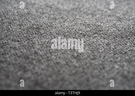 Texture of the Gray Nylon Carpet. Textile Background with Copy Space Stock Photo