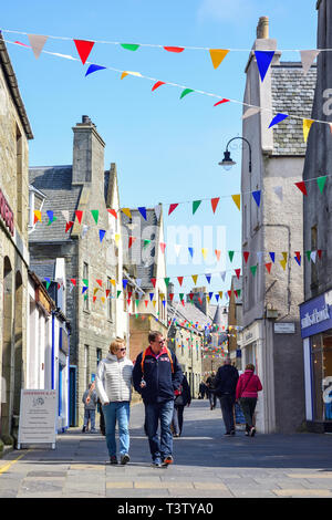 Commercial Street, Lerwick, Shetland, Northern Isles, Scotland, United Kingdom Stock Photo