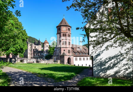 Hirsau, a health resort with a famous monastery. In unspoilt nature, in one of the most appealing spots in Nagold valley you can take a deep breath. Stock Photo