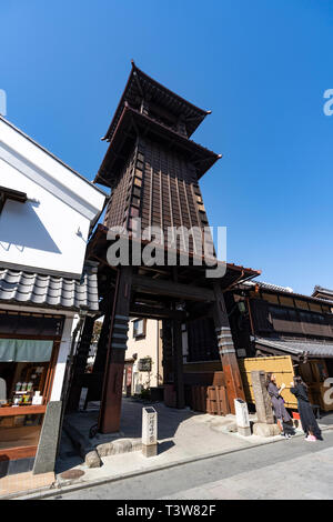 Kanetsuki street, Kawagoe City, Saitama Prefecture, Japan Stock Photo