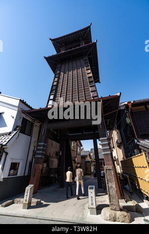 Kanetsuki street, Kawagoe City, Saitama Prefecture, Japan Stock Photo