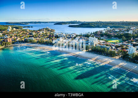 Aerial view of Sydney cityscape, Sydney, New South Wales, Australia Stock Photo