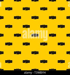 Square belt buckle pattern vector Stock Vector