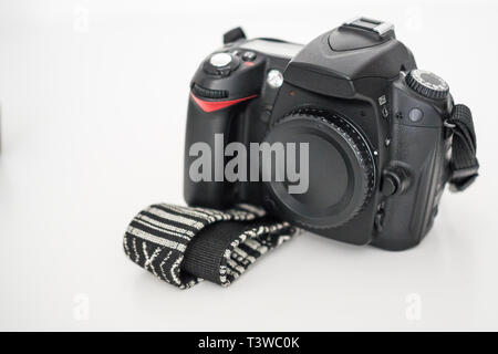 A professional DSLR camera without lens Stock Photo