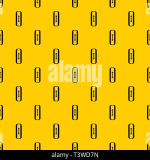 Sewn rectangular button pattern vector Stock Vector