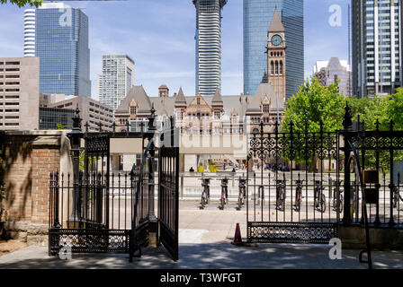 Old Toronto City Hall view Stock Photo