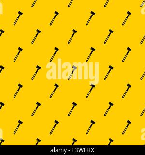 Medical hammer pattern vector Stock Vector