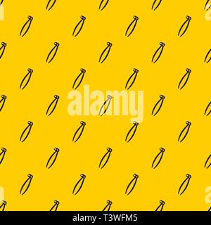 Tooth dentist forceps pattern vector Stock Vector