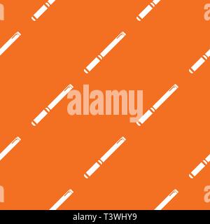 Pipe pattern vector orange Stock Vector