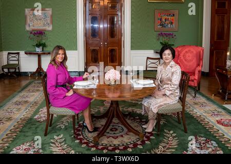 White House Green Room Washington Dc 1965 Stock Photo