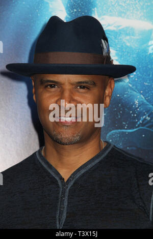 Westwood, California, USA. 11th Apr 2019. Dondre Whitfield 04/11/2019 The Premiere of 'Breakthrough' held at the Regency Village Theatre in Los Angeles, CA Photo by Izumi Hasegawa/HollywoodNewsWire.co Credit: Hollywood News Wire Inc./Alamy Live News Stock Photo