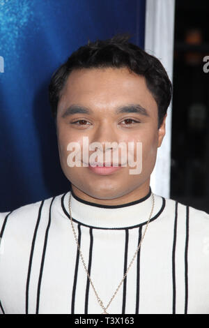 Westwood, California, USA. 11th Apr 2019. Travis Bryant 04/11/2019 The Premiere of 'Breakthrough' held at the Regency Village Theatre in Los Angeles, CA Photo by Izumi Hasegawa/HollywoodNewsWire.co Credit: Hollywood News Wire Inc./Alamy Live News Stock Photo