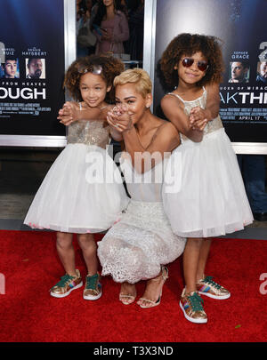 Los Angeles, USA. 11th Apr, 2019. Megan Good 203 attend the premiere of 20th Century Fox's 'Breakthrough' at Westwood Regency Theater on April 11, 2019 in Los Angeles, California. Credit: Tsuni/USA/Alamy Live News Stock Photo